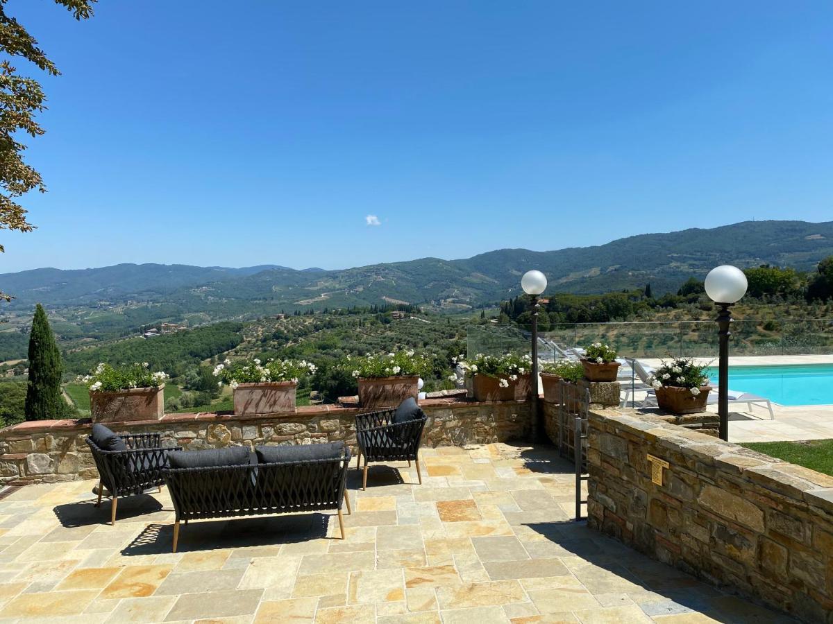 Villa La Petraia Panzano in Chianti Eksteriør billede
