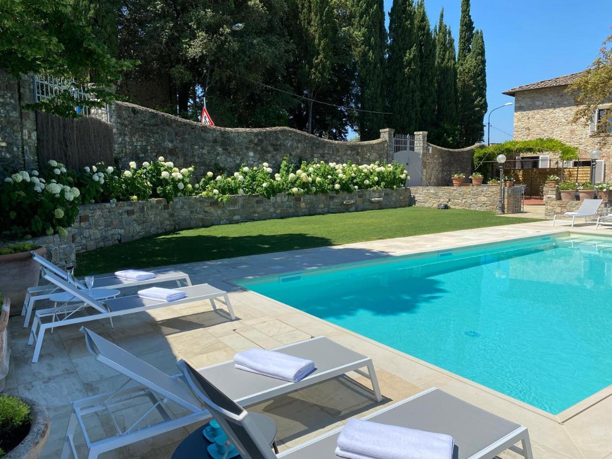 Villa La Petraia Panzano in Chianti Eksteriør billede