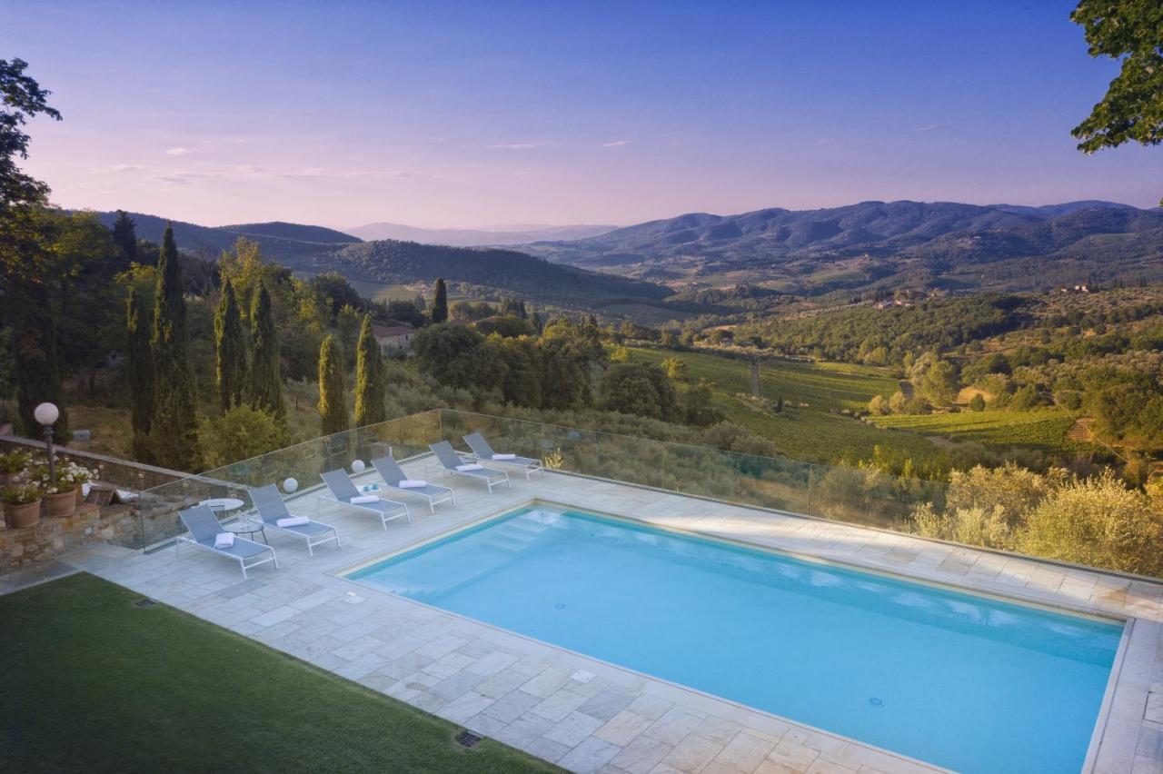 Villa La Petraia Panzano in Chianti Eksteriør billede